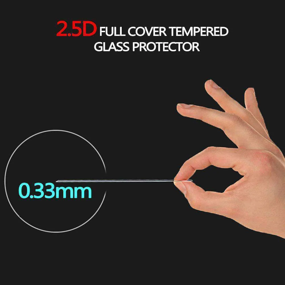 Case Friendly 2.5D Curved Anti Shatter Scratch and Impact Resistant 0.3MM Tempered Glass Screen Protector for iPhone Xs Max/ iPhone 11 Pro Max - Clear