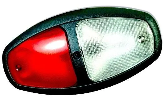 Case of 60 Weldon Red/Clear Interior Lamp, Push Lens (8080-8081 SERIES)