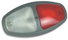 Case of 60 Weldon Red/Clear Interior Lamp, Push Lens (8080-8081 SERIES)