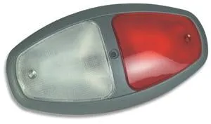 Case of 60 Weldon Red/Clear Interior Lamp, Push Lens (8080-8081 SERIES)