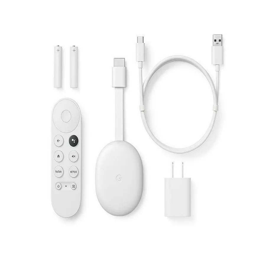 Chromecast with Google TV 4K HDR- Snow