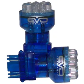 Cipa USA 93243 EVO Formance LED Replacement Bulb; 3157; Blue; Pair;