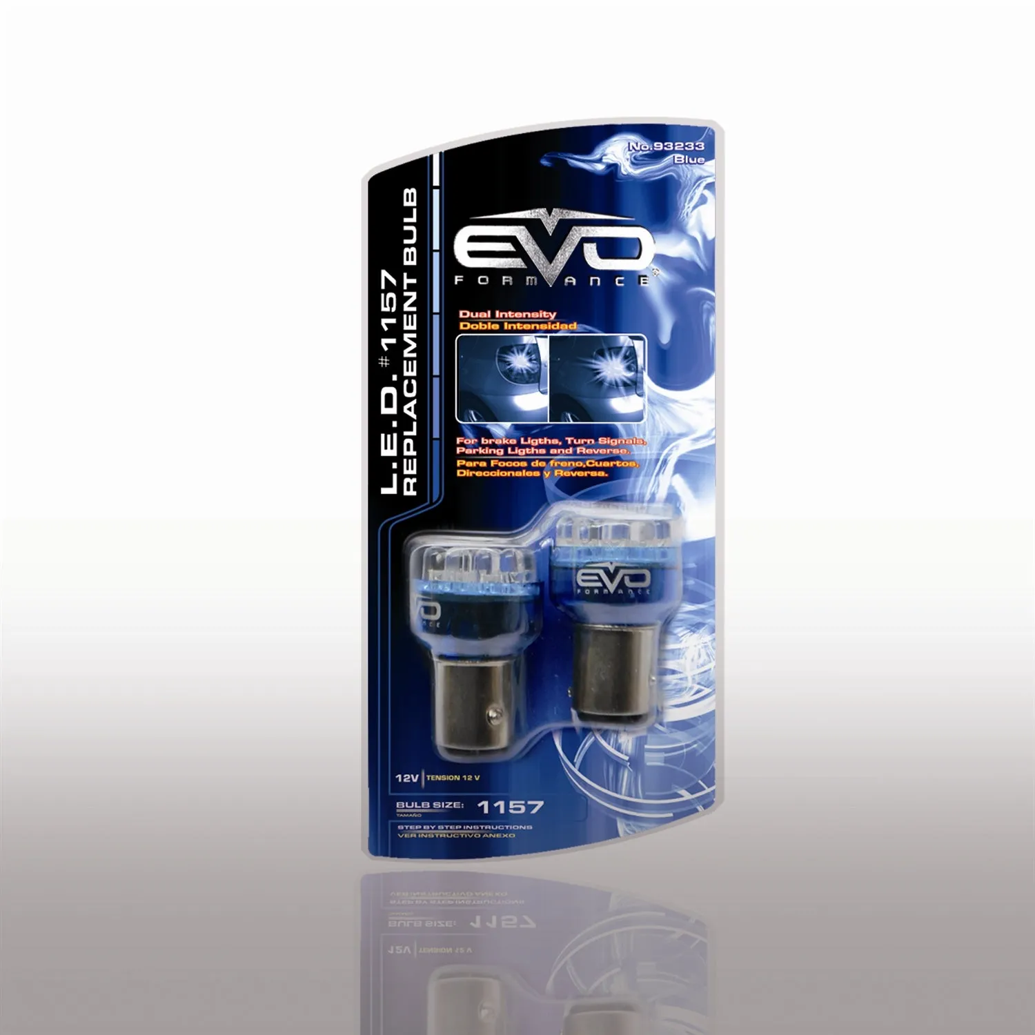 Cipa USA 93243 EVO Formance LED Replacement Bulb; 3157; Blue; Pair;