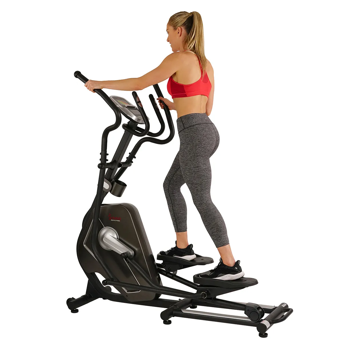 Circuit Zone Elliptical Trainer Machine w/ Heart Rate Monitoring