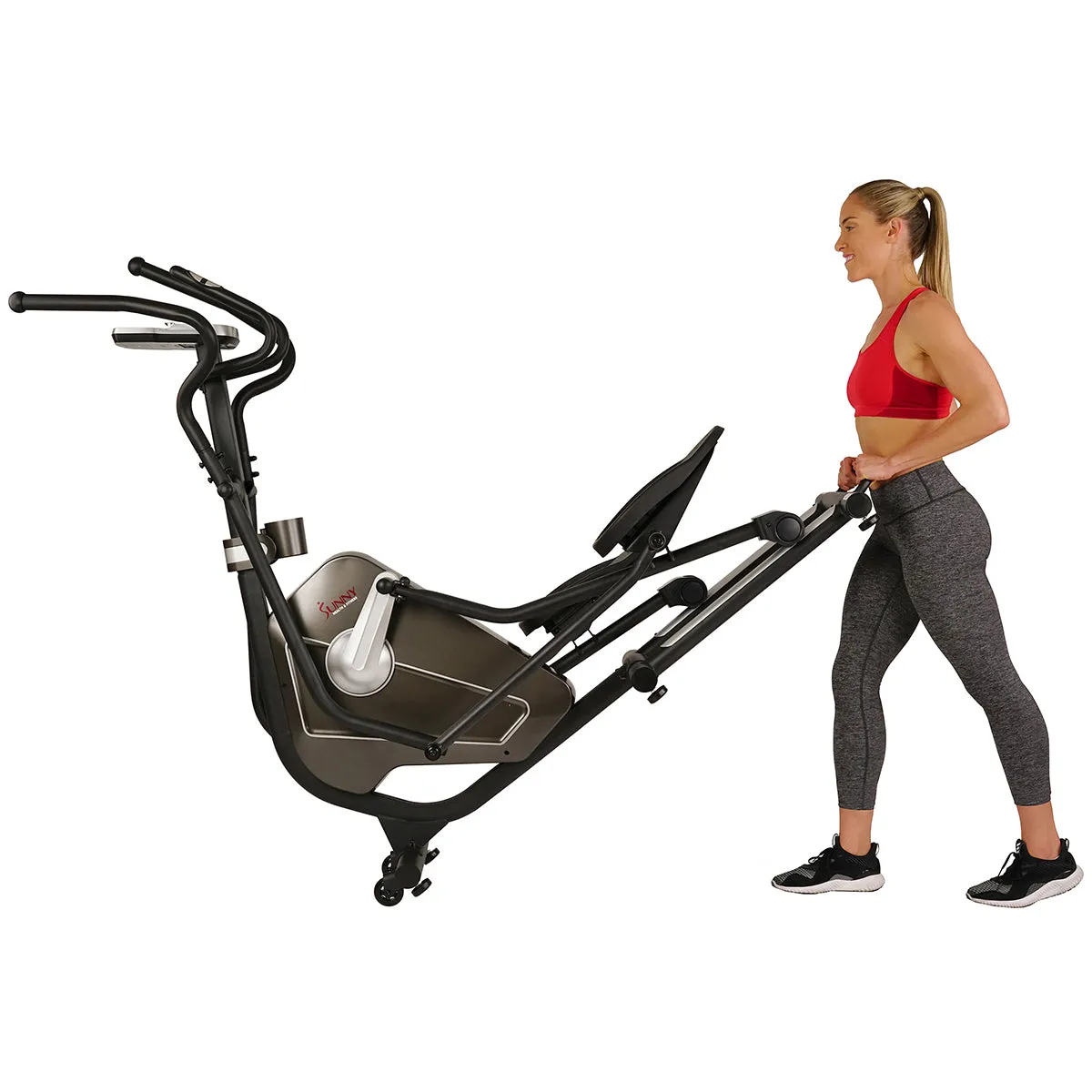 Circuit Zone Elliptical Trainer Machine w/ Heart Rate Monitoring