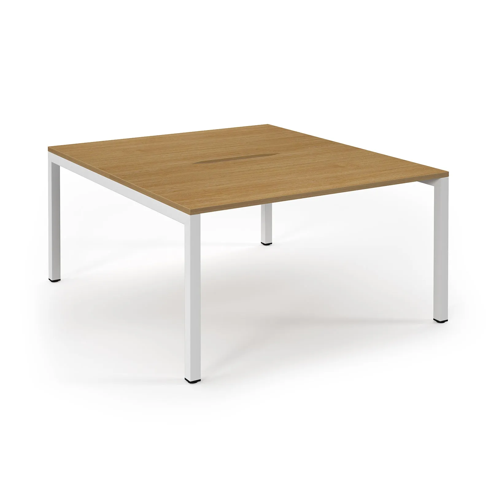 Connex Scalloped Back to Back Desk