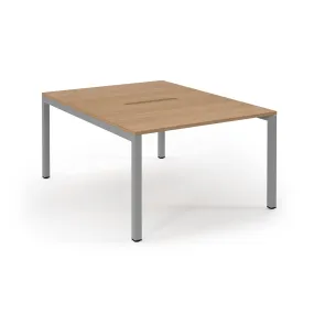 Connex Scalloped Back to Back Desk