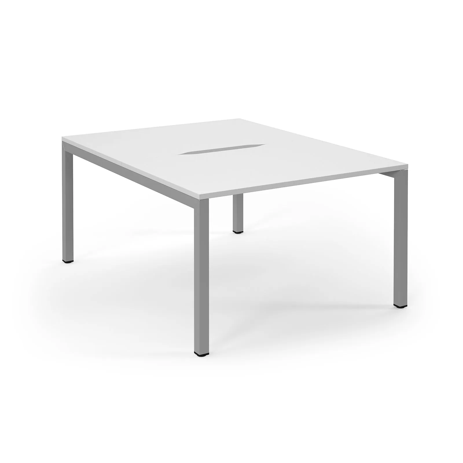 Connex Scalloped Back to Back Desk