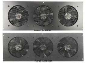 Coolerguys Triple 120mm Fan Cooling Kit with Programmable Thermal Controller