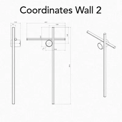 Coordinates Wall Lamp