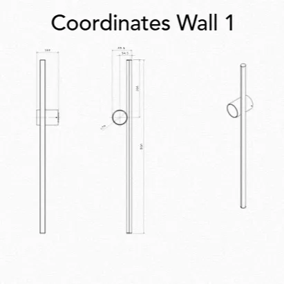 Coordinates Wall Lamp