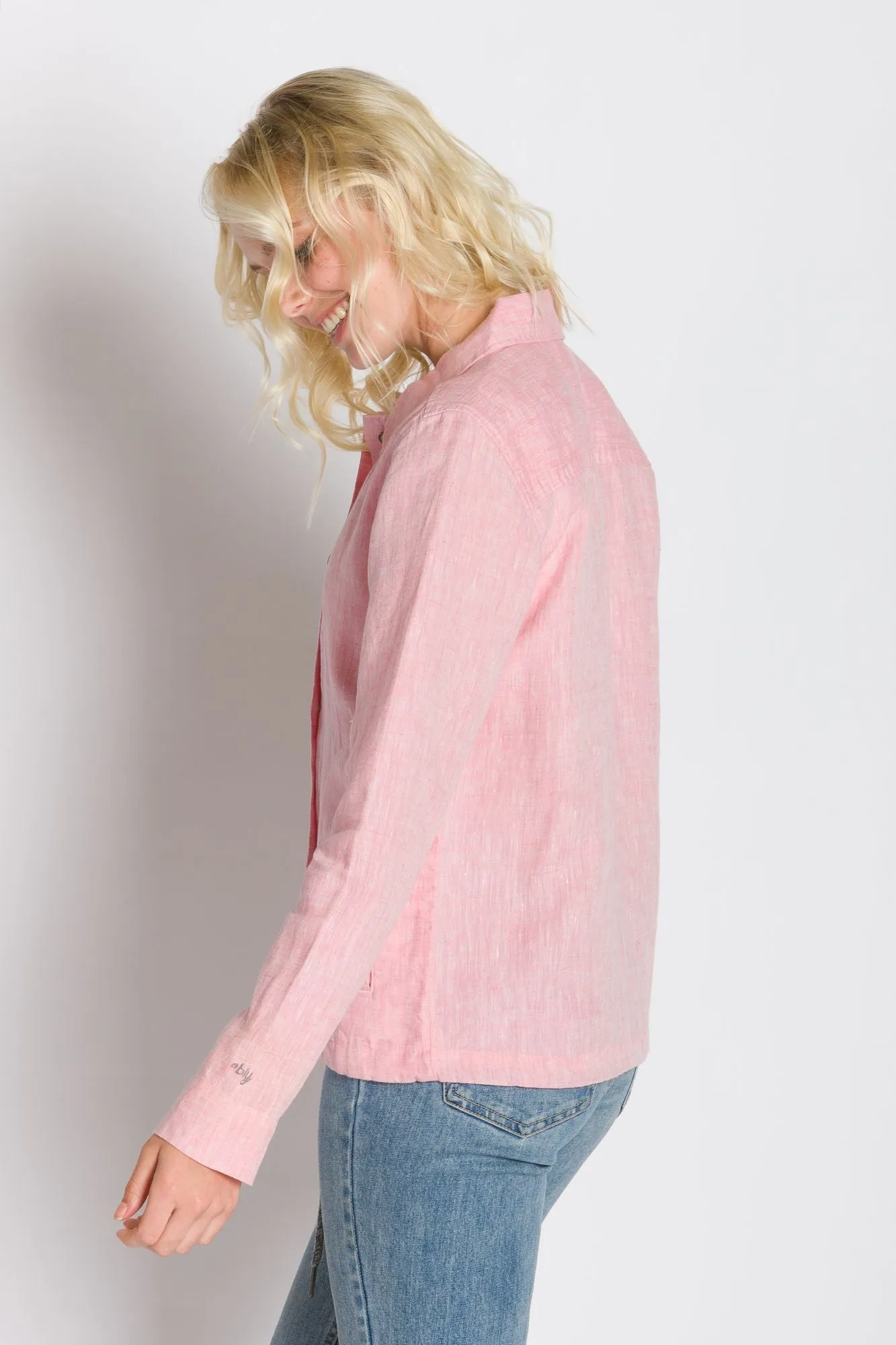 Cora | Women's Linen Woven Jacket