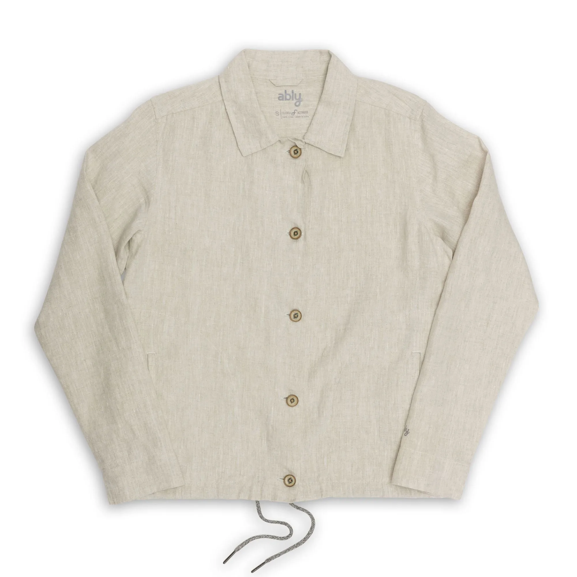 Cora | Women's Linen Woven Jacket