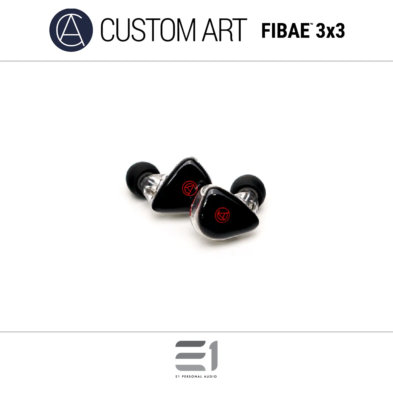 Custom Art Fibae 3x3 Custom / Universal-Fit In-ear Monitors