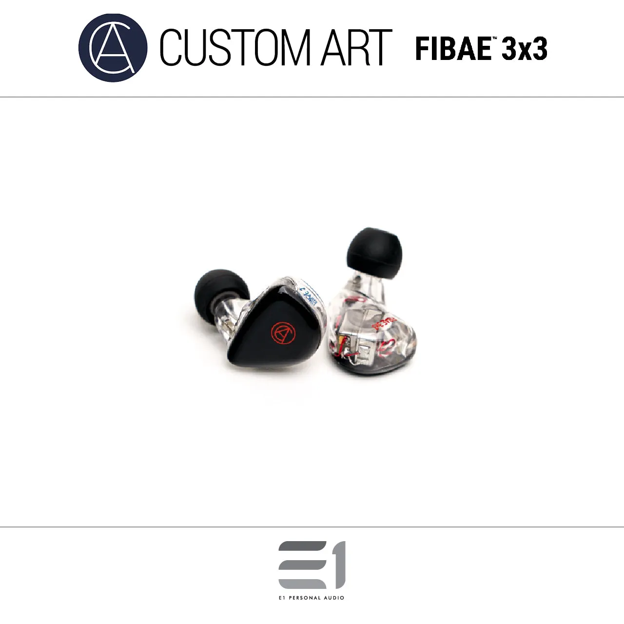 Custom Art Fibae 3x3 Custom / Universal-Fit In-ear Monitors