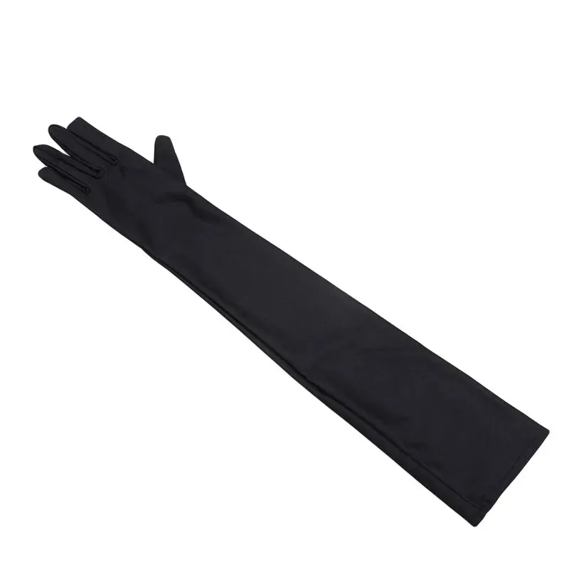Cycling Gloves Long Plain Men Women Long Design Sun Protection Gloves Outdoor Gloves Riding Accessories