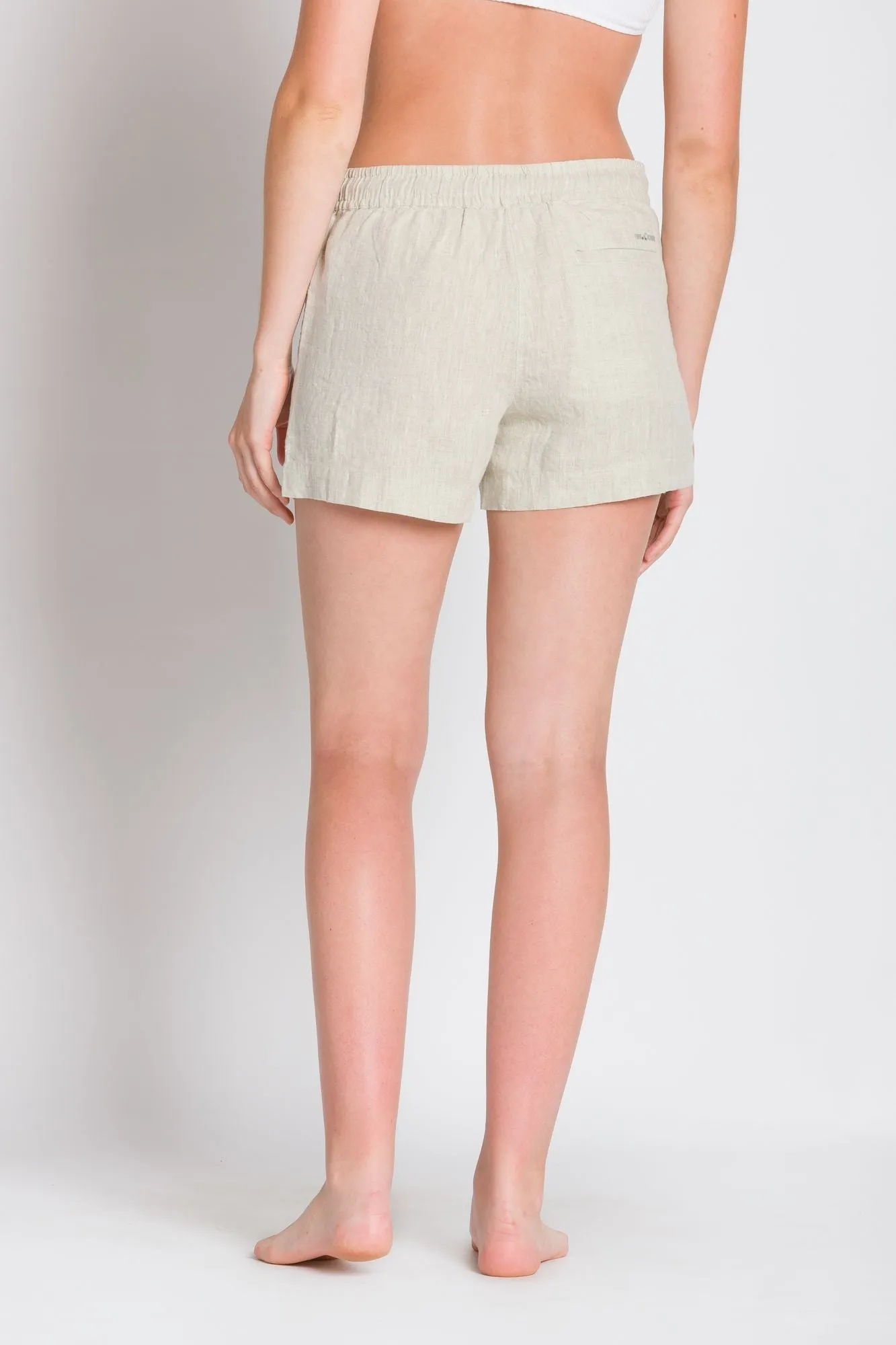 Daniela | Women's Linen Woven Shorts