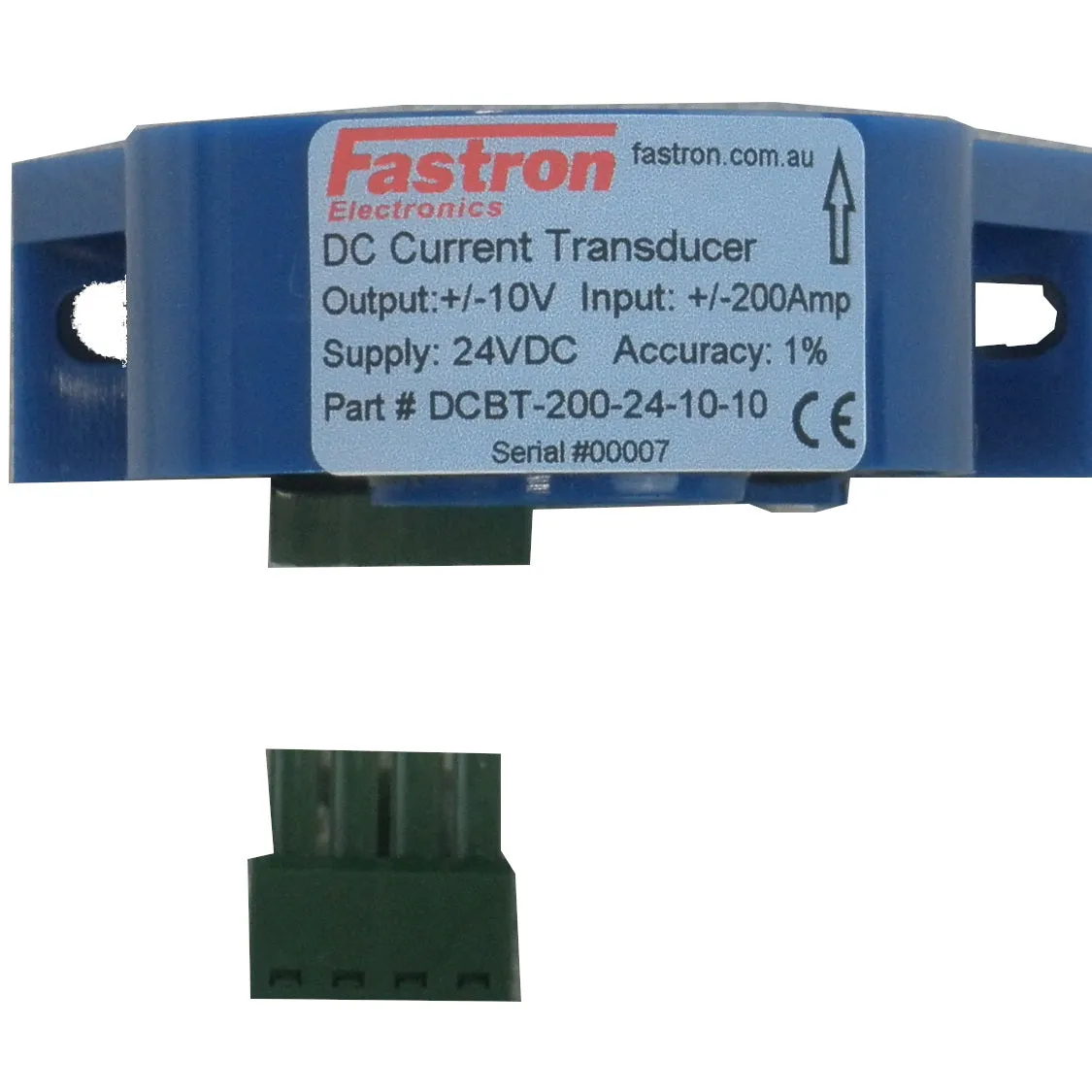 DCBT-200-24-420, Hall Effect DC Current Transducer,  /-200 Amp DC, 4-20mA bipolar output, 24VDC supply, 20mm Aperture