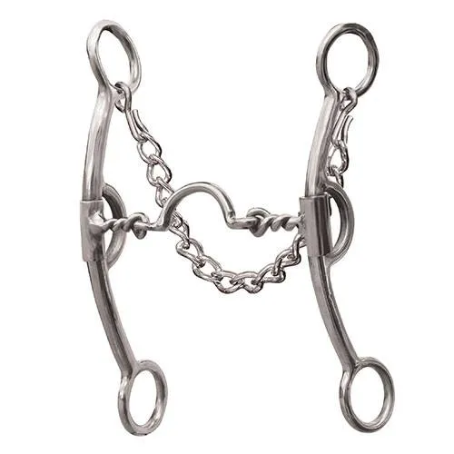 Derby Snaffle Bit ~ Twisted Low Port
