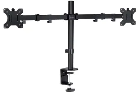 Desk Clamp Monitor Mount | Dual 17"-34"