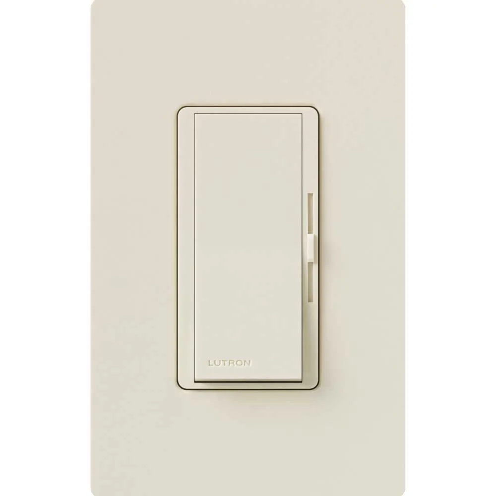 Diva LED  Dimmer Switch, 150-Watt, Single Pole or 3-Way, Light Almond