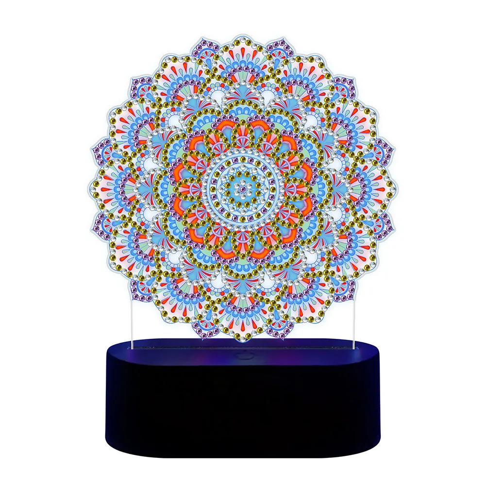 DIY Mosaic 3D Changeable Modeling Light Special Shape Diamond Painting Kit