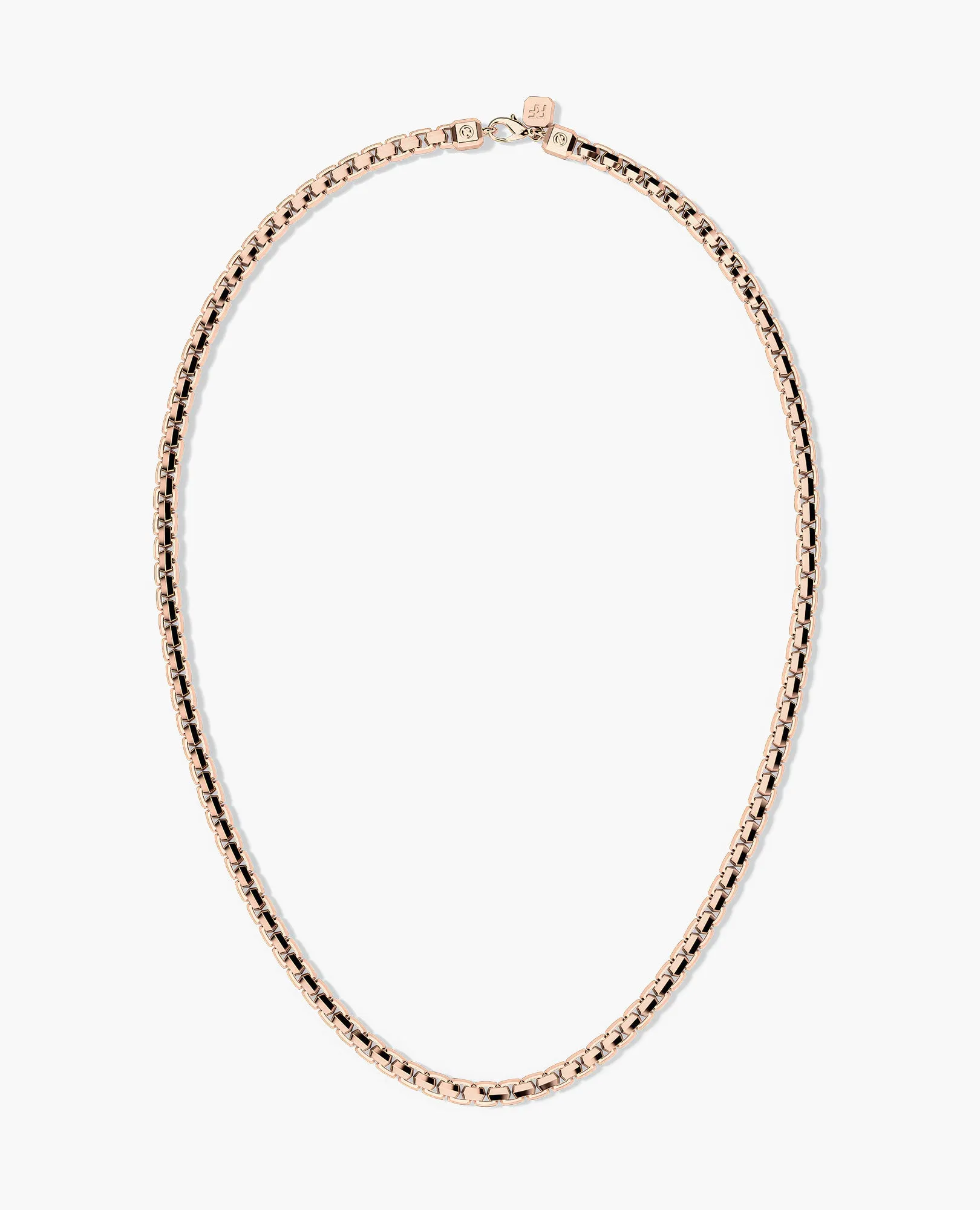 EDGE BOX Chain Necklace in Gold