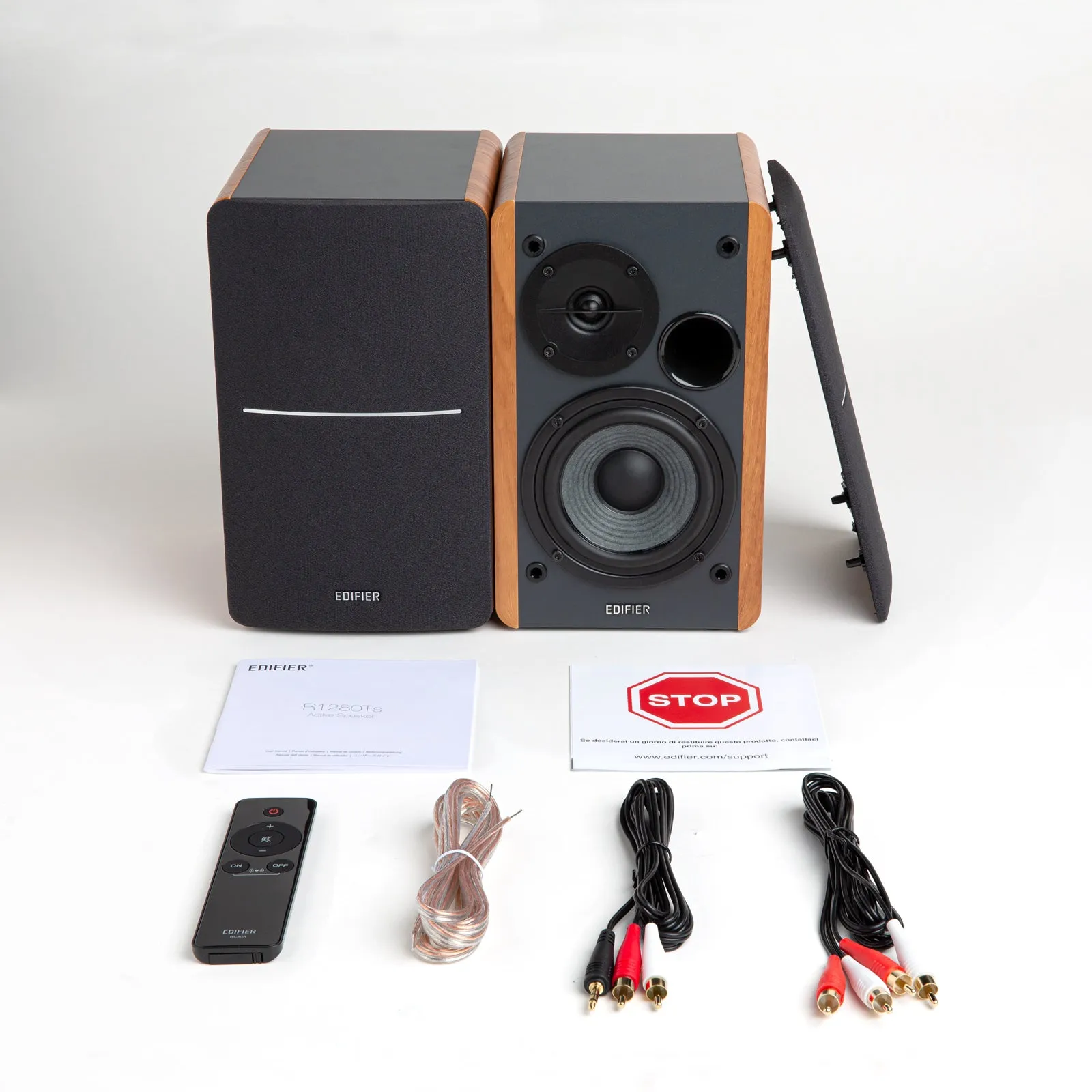 Edifier R1280Ts Powered Bookshelf Speakers 2.0 Stereo Active Near Field Monitors
