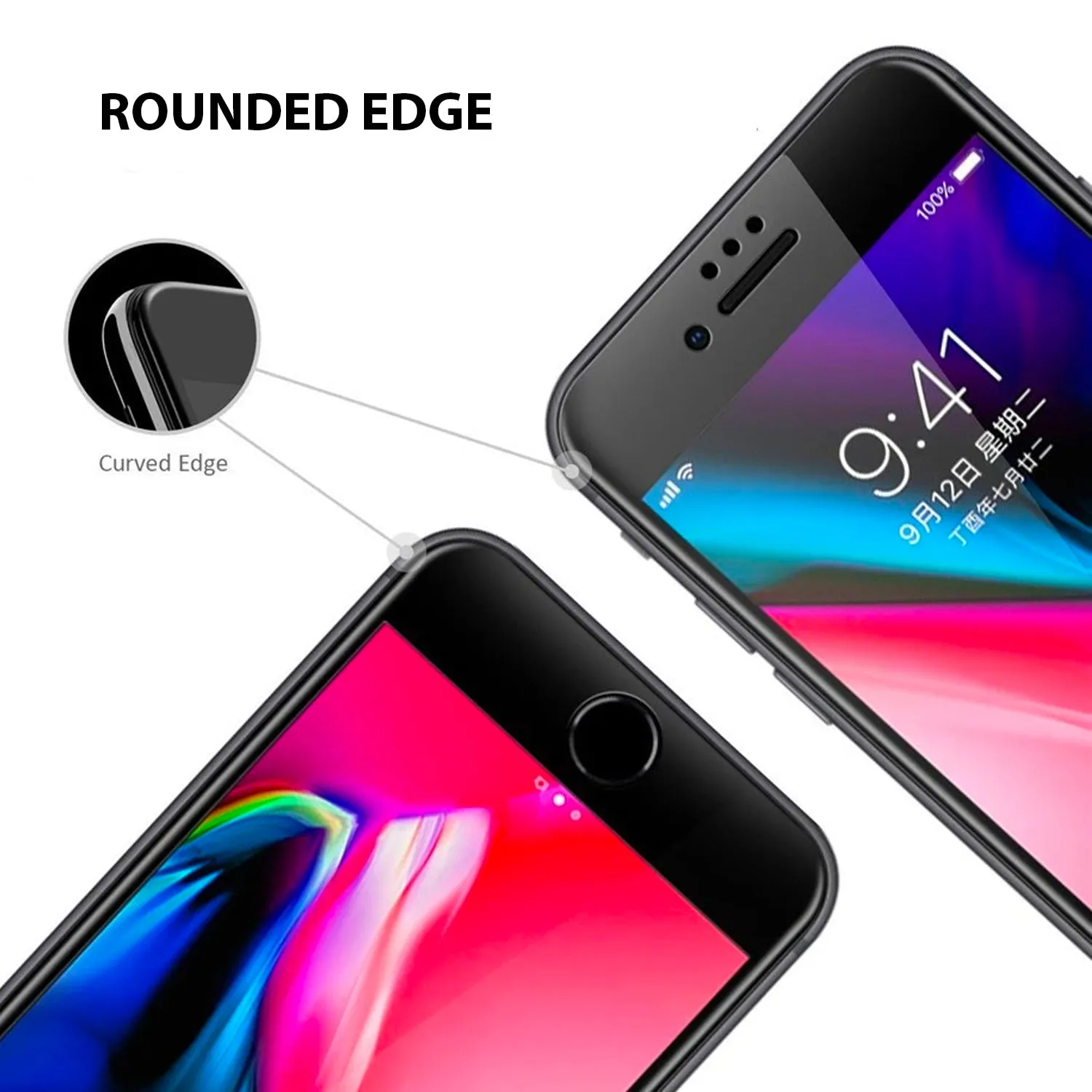 EFM iPhone 8 Plus & 7 Plus TT Sapphire Tempered Glass Screen Protector