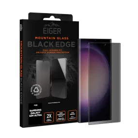 Eiger Mountain BLACK EDGE Privacy Screen Protector for Samsung Galaxy S24 Ultra
