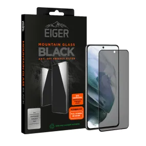 Eiger Mountain Glass Black Privacy 3D Screen Protector for Samsung Galaxy S22