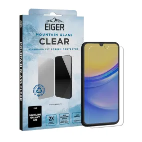 Eiger Mountain Glass CLEAR for Samsung A15
