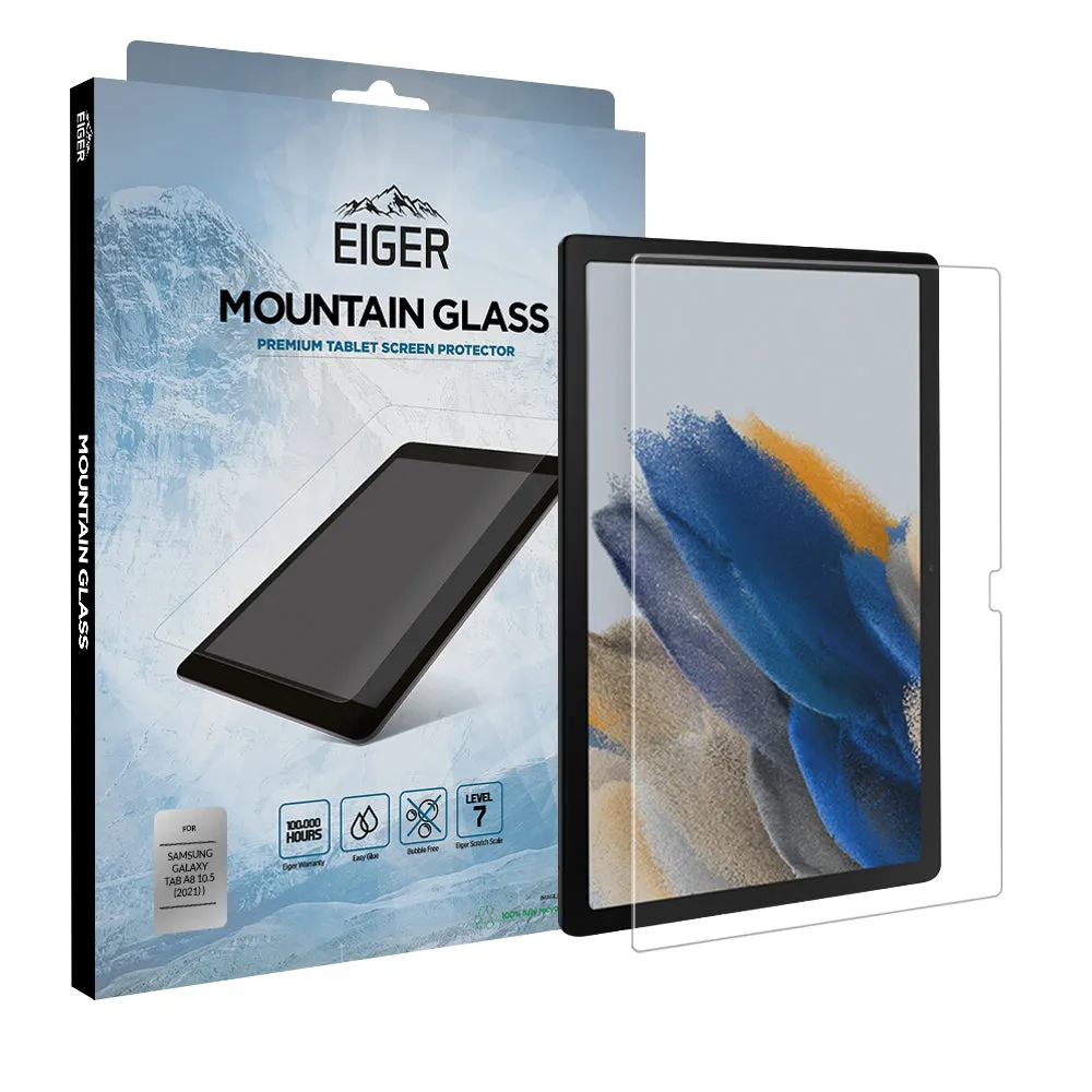 Eiger Mountain Glass Tablet 2.5D Screen Protector for Samsung Galaxy Tab A8 10.5 (2021)
