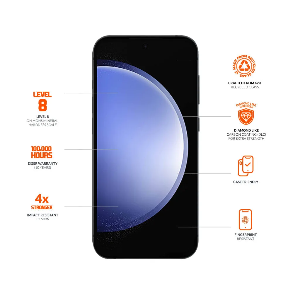 Eiger Mountain Glass ULTRA EDGE Screen Protector for Samsung Galaxy S24