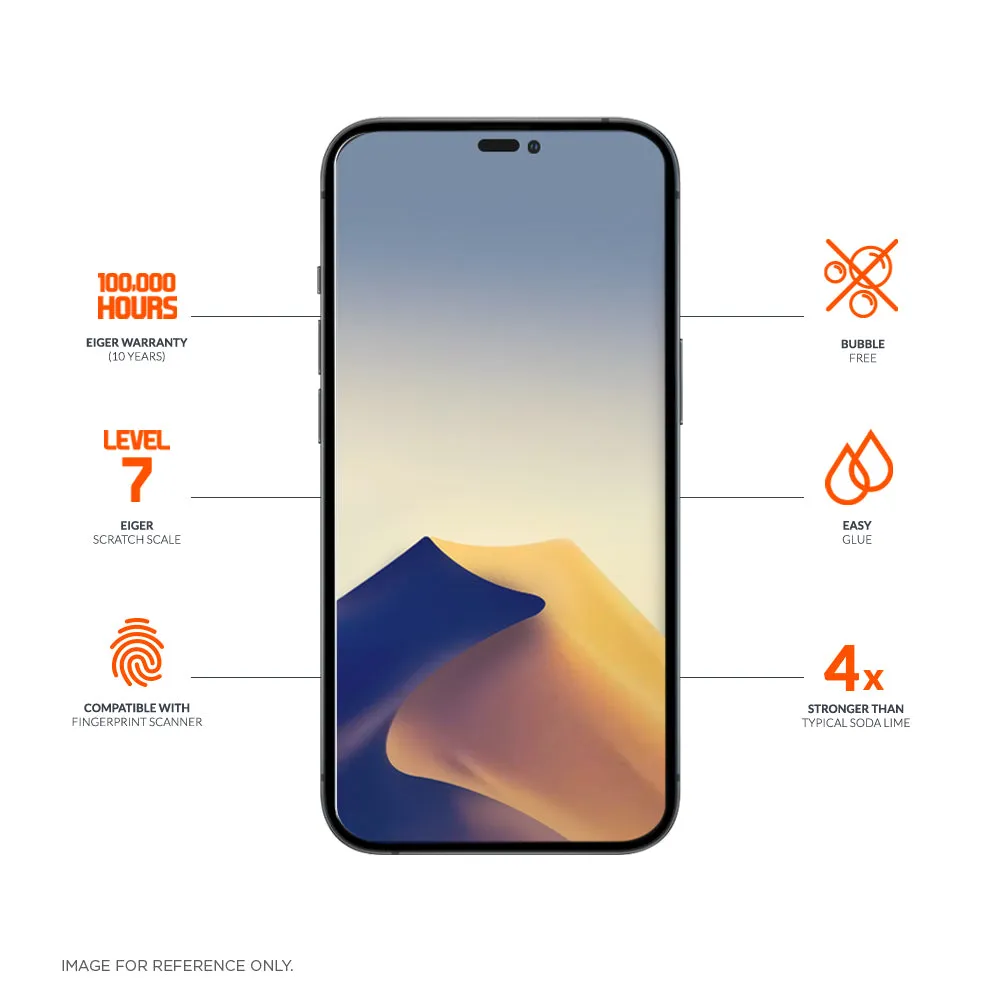Eiger Mountain Glass Ultra Screen Protector 2.5D for Apple iPhone 14 Pro