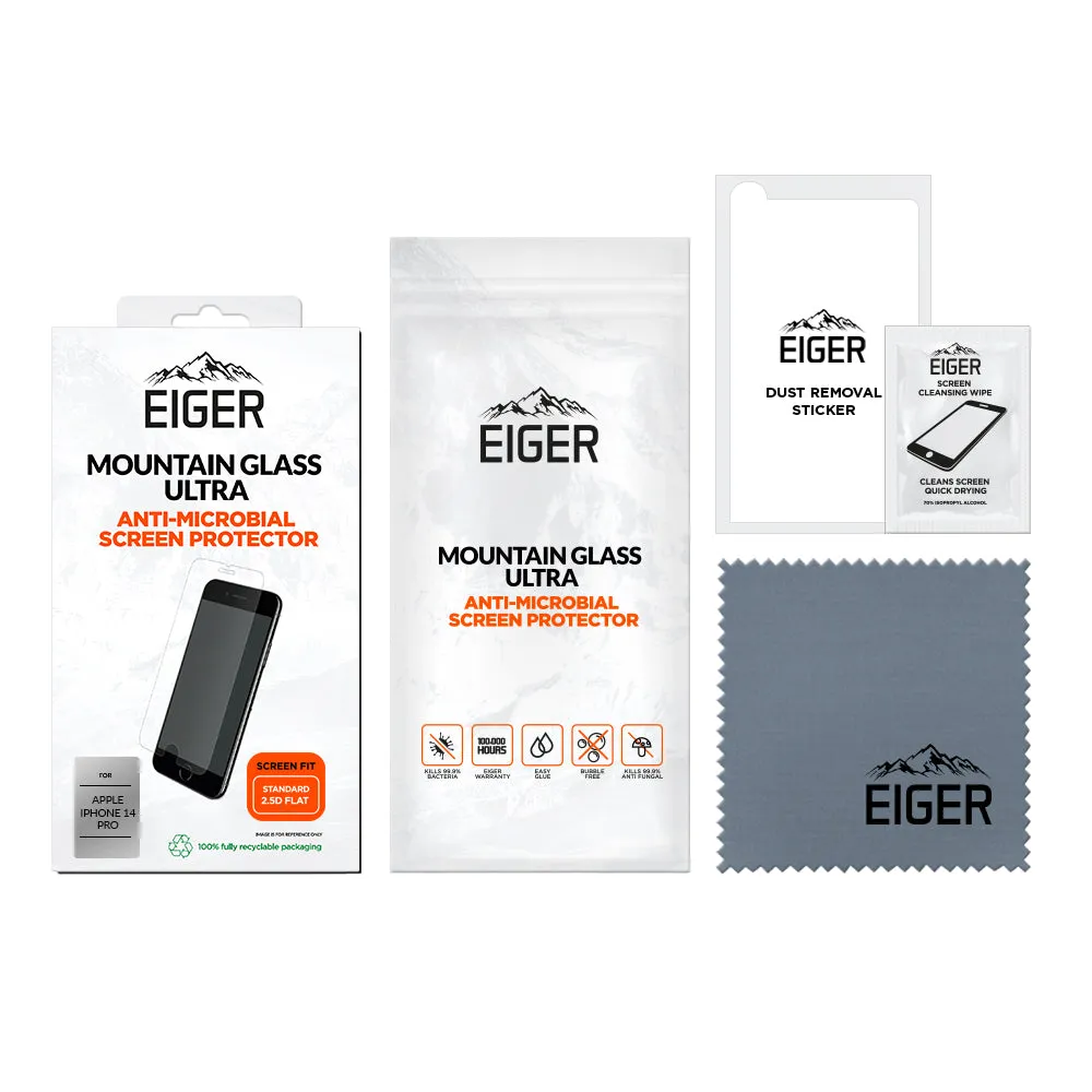 Eiger Mountain Glass Ultra Screen Protector 2.5D for Apple iPhone 14 Pro