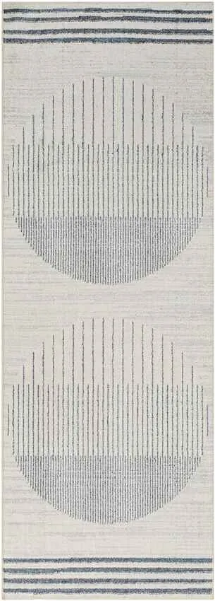 Elk Falls Modern Beige Washable Area Rug