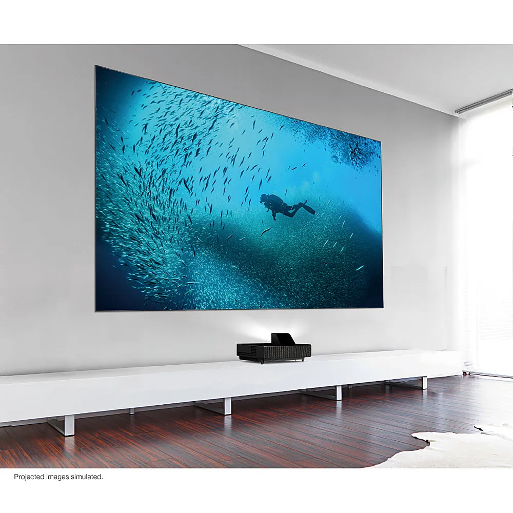 Epson 120” EpiqVision Ultra LS500 Black Laser Projection Black