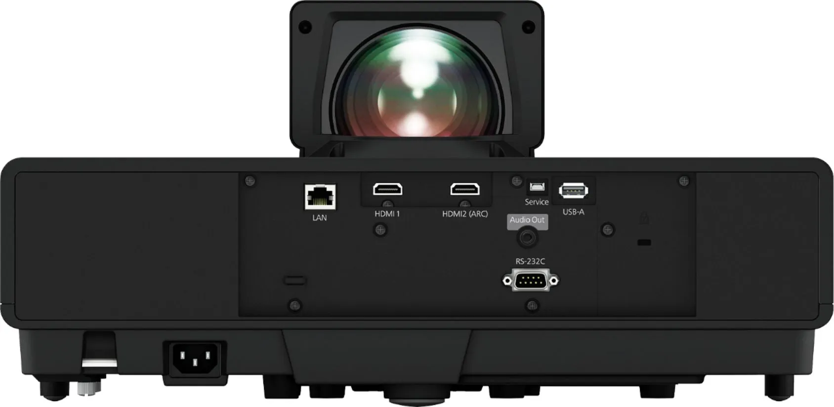 Epson 120” EpiqVision Ultra LS500 Black Laser Projection Black