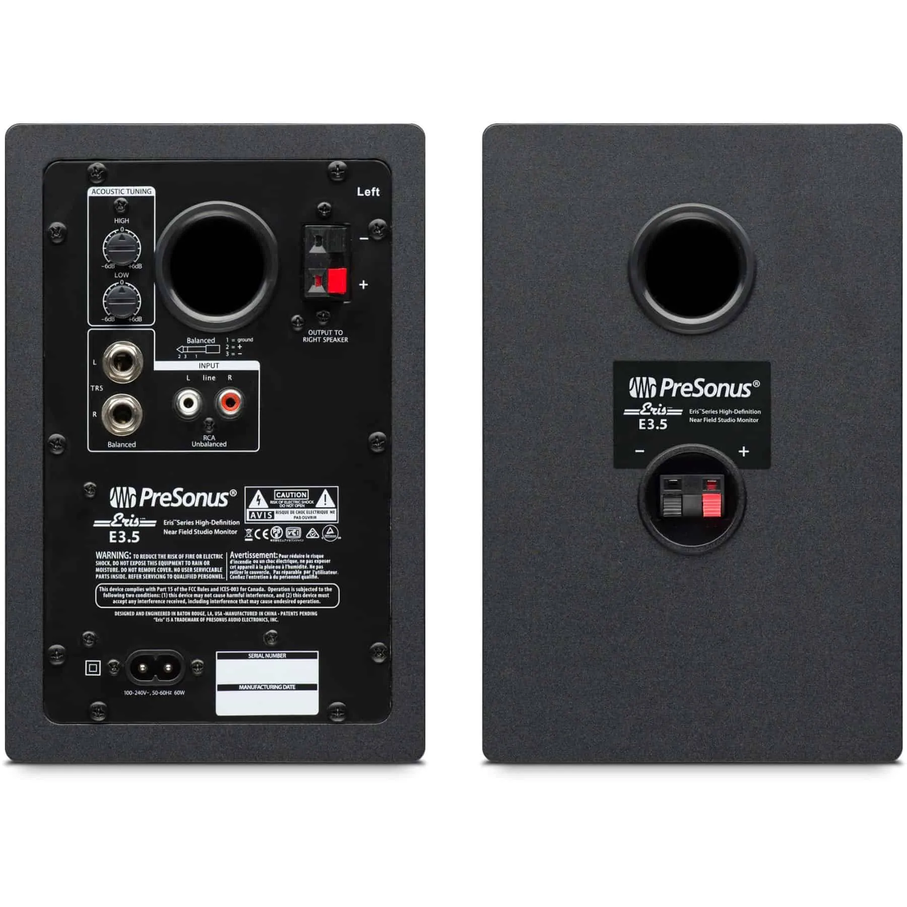 ERIS E3.5 Studio Monitors - Pair