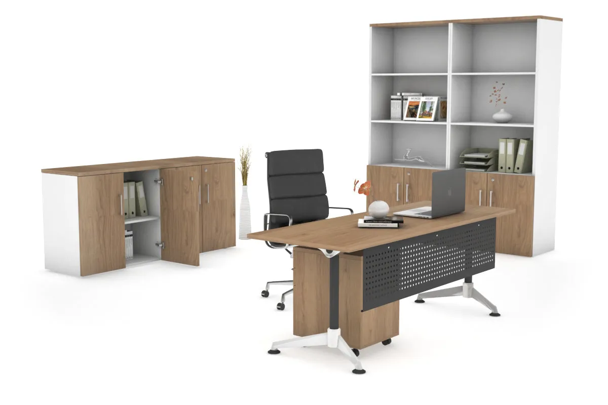 Executive Office Desk Blackjack [1600L x 700W]