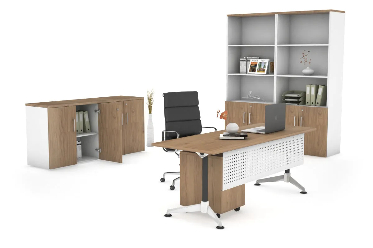 Executive Office Desk Blackjack [1600L x 700W]