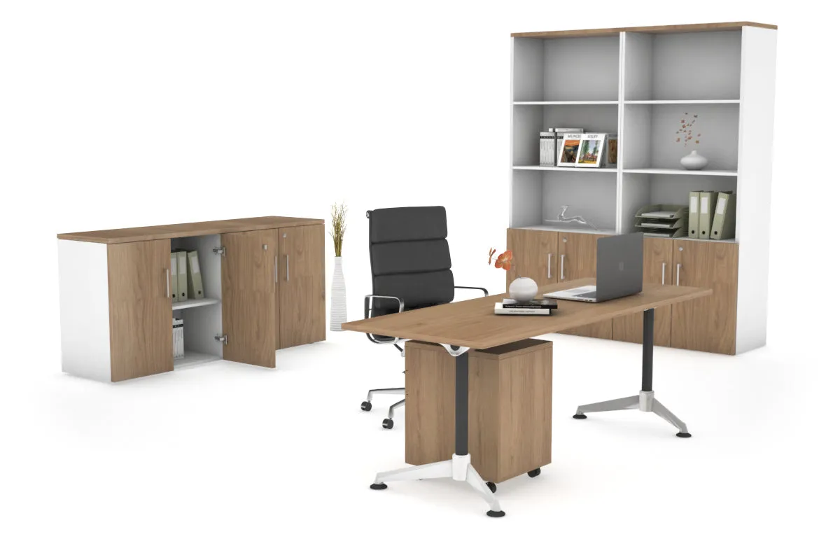 Executive Office Desk Blackjack [1600L x 700W]