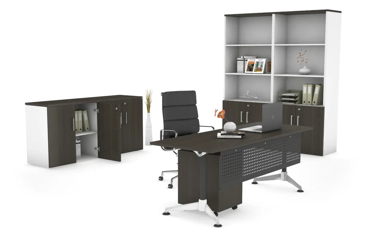 Executive Office Desk Blackjack [1600L x 700W]