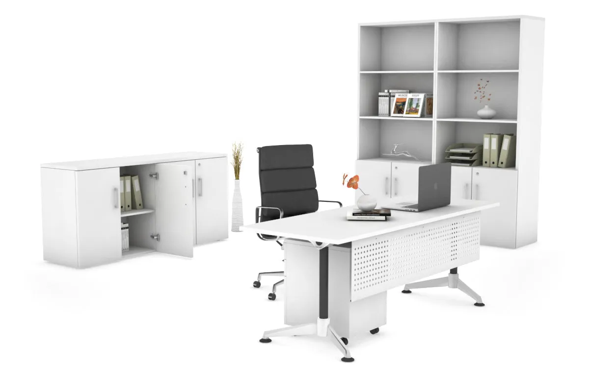 Executive Office Desk Blackjack [1600L x 700W]