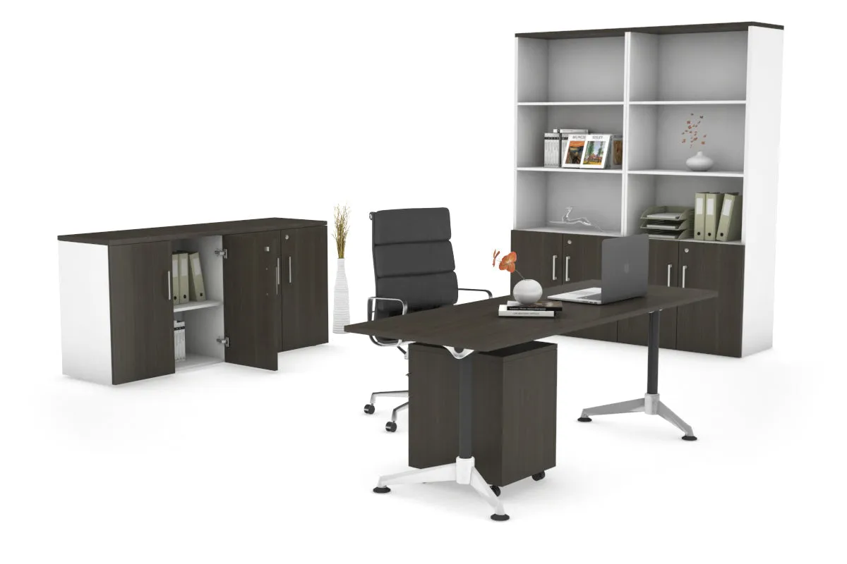 Executive Office Desk Blackjack [1600L x 700W]