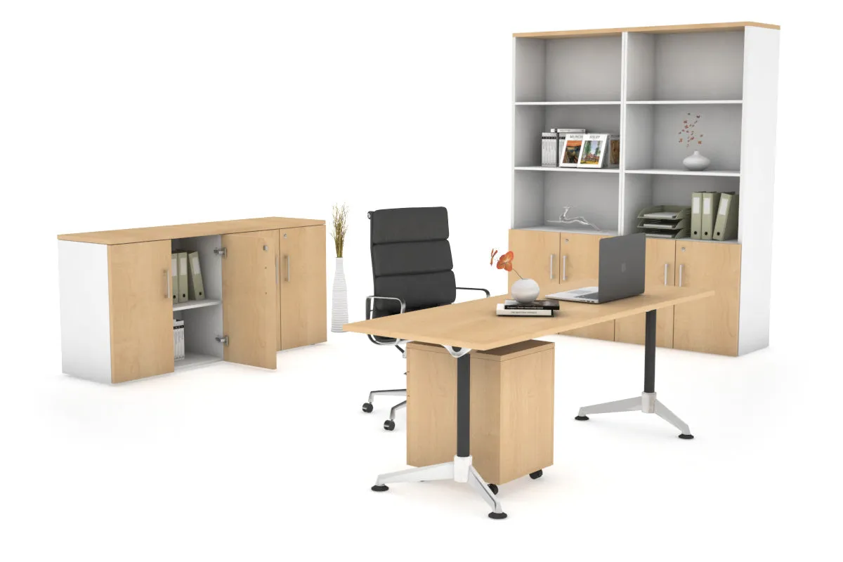 Executive Office Desk Blackjack [1600L x 700W]