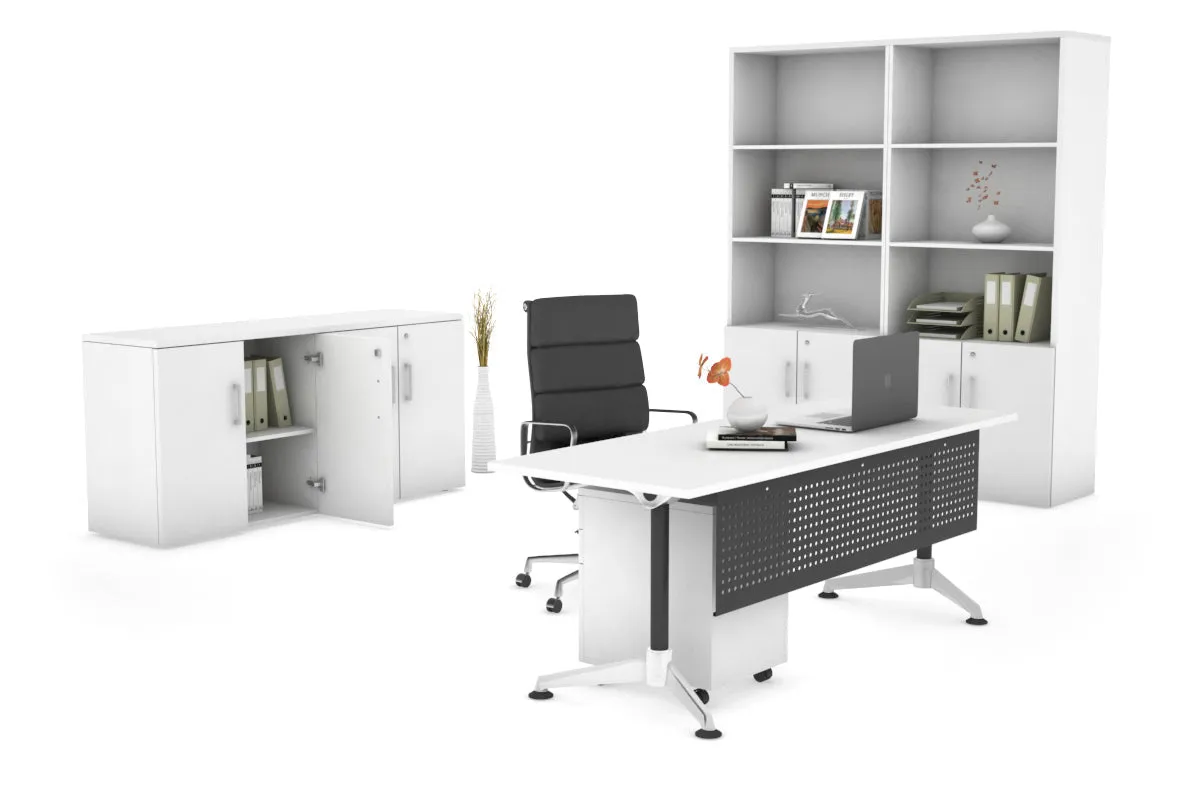 Executive Office Desk Blackjack [1600L x 700W]