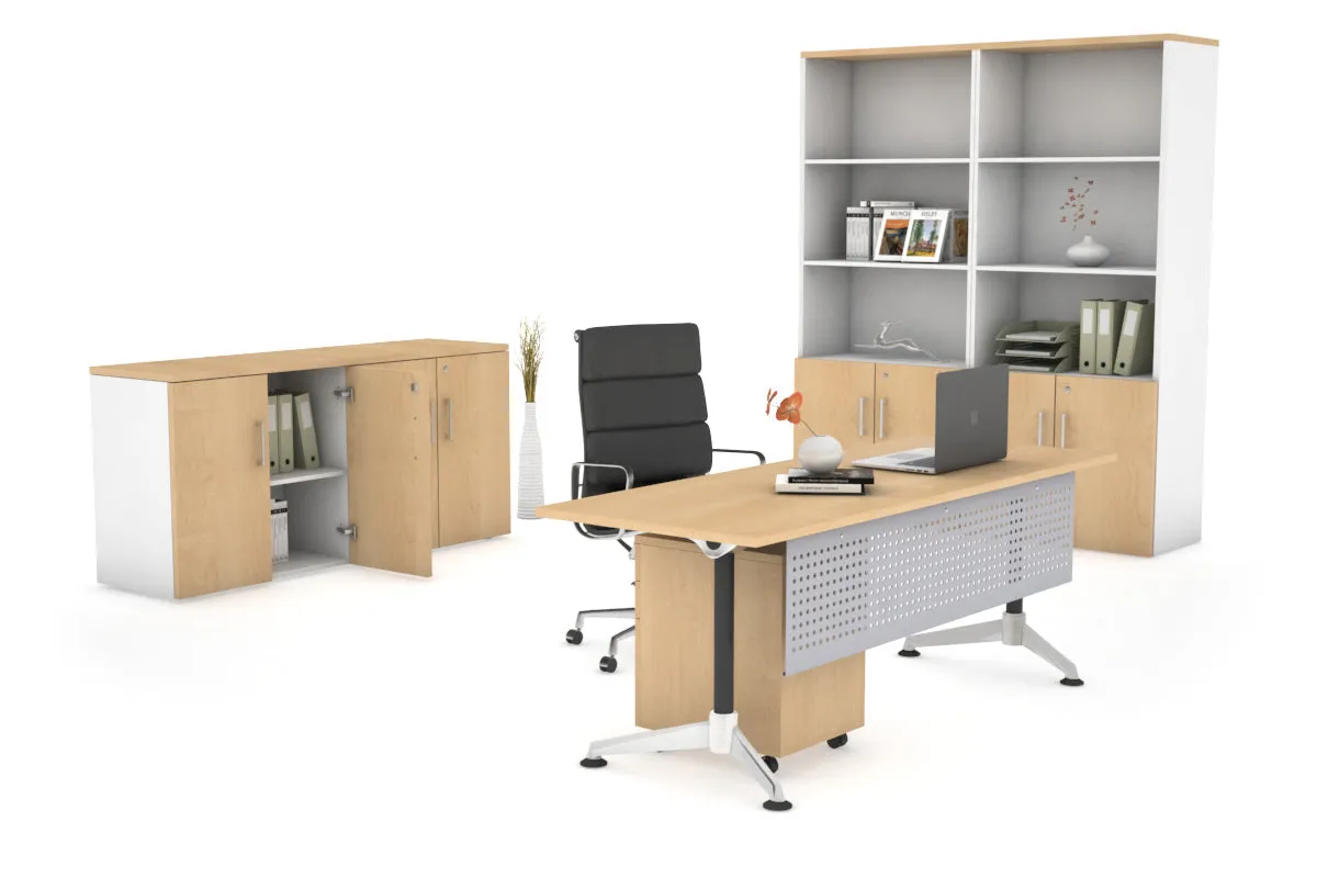 Executive Office Desk Blackjack [1600L x 700W]