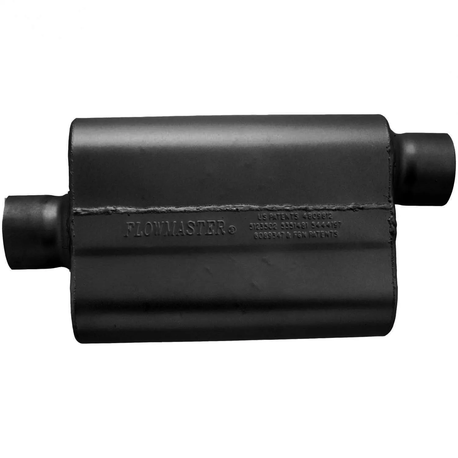 Flowmaster 40 Series Delta Flow Muffler - 3" Center Inlet / Offset Outlet